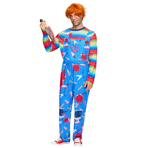 Spooktacular Creations Men Killer Doll Costume thumb #6