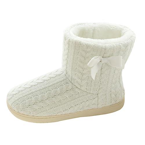 Bottes d'intérieur pour femmes en tricot doux COLLBATH