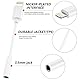 UmiMirari iPhone Aux Adapter [MFi zertifizierter] Lightning auf 3,5mm Kopfhörer­anschluss Adapter kompatibel für iPhone 14/13/12/11/XS/XR/8/7/6 – Unterstützung Alle iOS