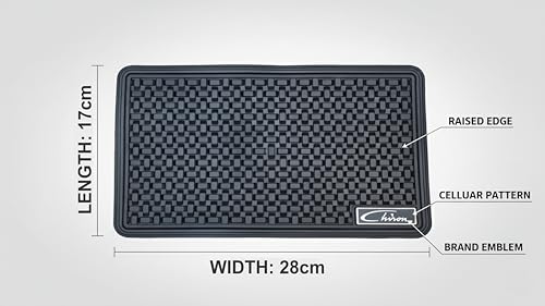Image of CHIRON Premium 10D Car Floor Mat for healpad Custom Fitted, Luxury Car Foot Mats Compatible with healpad, Set of 1 Pcs, 100% Waterproof and Washable, Classic Blue