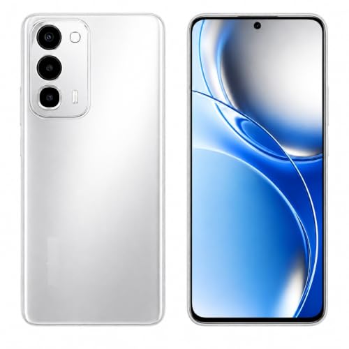 Image of COVERBLACK Soft Rubber Silicon Clear Case Back Cover Compatible for Realme P4R 5G - Transparent