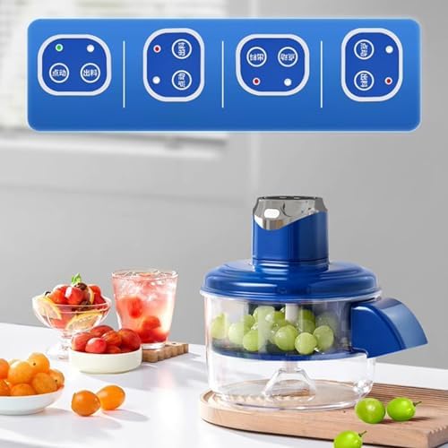 Otomatik Soyma Makinesi | Sessiz Şarj Edilebilir Kablosuz | Elektrikli Meyve Sebze Soyucu - Meyve Domates Kiraz Üzüm Malta Eriği İçin Ev Kamp Kullanımı - Görsel 7