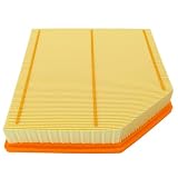 Euros 84848112 Engine Air Filter A3258C Fit For 2023-2025 2026 GMC Canyon 2.7L 2023-2024 Chevrolet Colorado Trail WT Z71 ZR2 LT 2023-2024 GMC Canyon AT4 AT4X Denali Elevation (Orange-1 Pack)