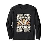scrap wood funny woodworker intaglio del legno lavorazione del legno maglia a manica
