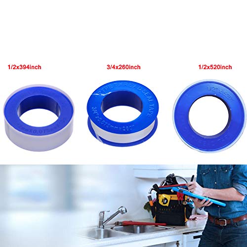 Dopkuss 4940018 Plumbers Ptfe Pipe Sealant Tape Flex Seal Tape Waterproof thumb #6