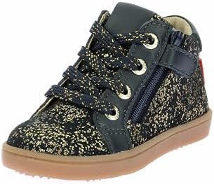 Kickers Unisex Kinder Welly Sneaker, Marinefolie, 23 EU