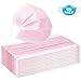 Produktbild LQQZZZ Atmungsaktiv Gesunder Schutz, Outdoor Staub Gesicht Filter Anti-Tropfen-Pollen Allergie Non-Woven Gewebe Schmelzblasextrusionsverfahrens Tuch 50 PC-Rosa