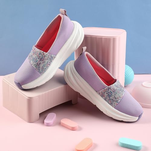 Image of Liberty Leap7x CANBERRA1E Sports Non Lacing Walking Shoes for Women with EVA Sole | Suitable for Jogging Gym | Memory Foam Insole | Comfortable Footbed | Lightweight and Shock Absorption