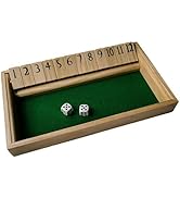 DWE straight-play 1～12 Amazon.com: HNHPETUSA 1-12 Number Shut The Box Wooden Game