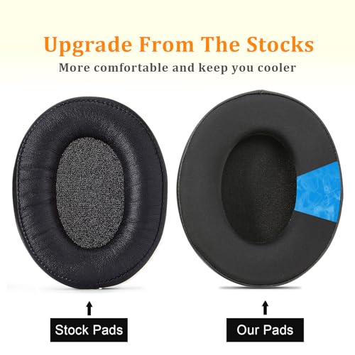 HyperX Cloud Alpha Earpads Coolig Gel Cloud 2 Ear Cushions Pads, Ugrade Earcups Accessories Replacement for HyperX Cloud Stinger/Cloud Flight/Cloud II/Cloud Alpha Wireless/Cloud Core/Mix Headsets