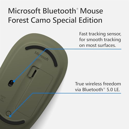 Microsoft Wireless Bluetooth Mouse Comfortable Design For Pc/Laptop/Desktop thumb #7