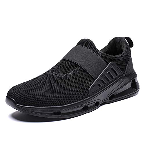 Lanchengjieneng Zapatillas sin Cordones para Hombre Mocasines Casuales de Malla Zapatos Deportivos Ligeros Transpirables Deportivos para Correr
