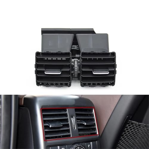 Rejilla de ventilación de aire AC para consola central trasera de Benz W166 y W292 5