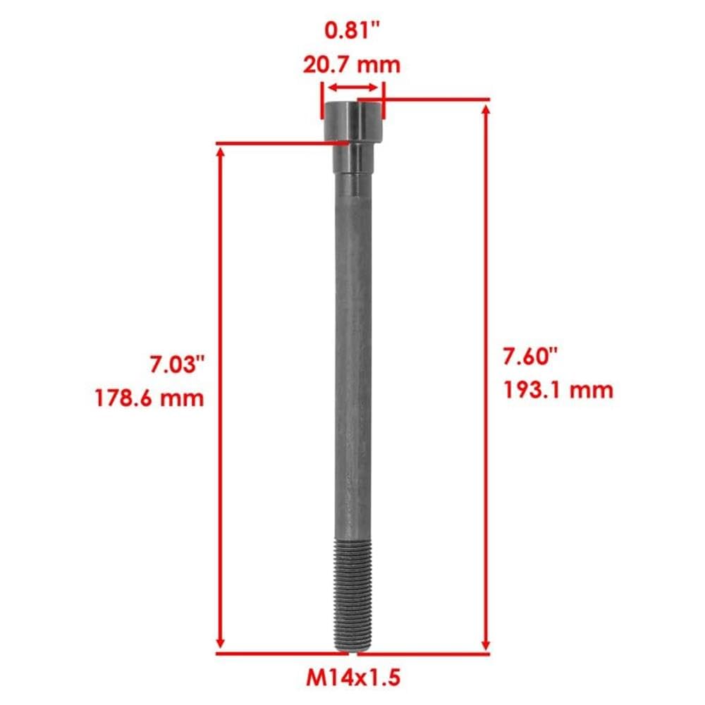 Replacement Parts Primary Drive Clutch Bolt for Polaris RZR Pro R Sport/Premium/for Ultimate 2022-2023 (#storespl#1725-41870)