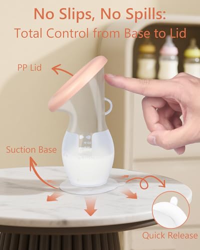 Extractor de leche manual HORIGEN BPA Free miniatura 4