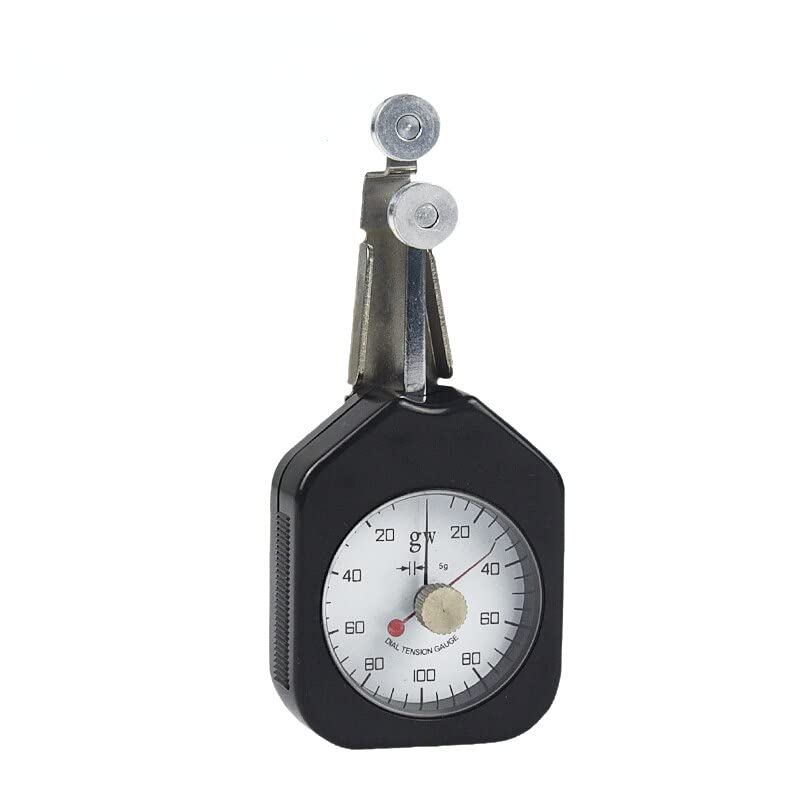 Dynamometer Textile Tension Meter Dial Pressure Tensiometer Tester Yarn (100-10-100 gw)