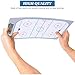 LEAP Ice Hockey for Coach Clipboard Tactical Coaching Two Sides with Full & Half Court Feature Premium Dry Erase Tool, Basketball Soccer Volleyball Baseball Football for Kids, High School Team