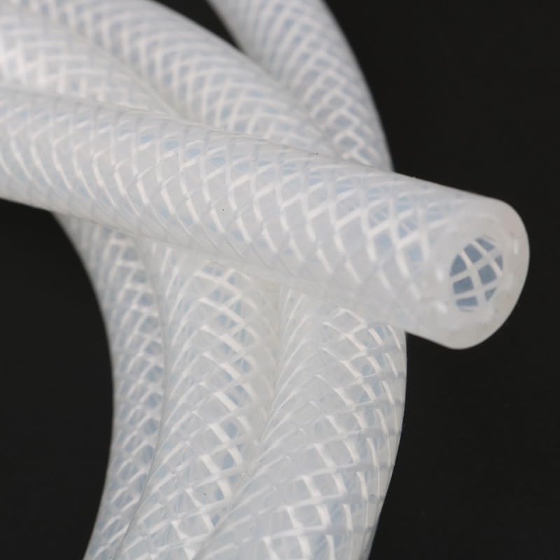 Tube en Silicone,Tuyau en Silicone Tube en Silicone de 1M, 4 6 8 10 12 16 20 28mm de diamètre, Tuyau en Caoutchouc Flexible(19x27 mm)