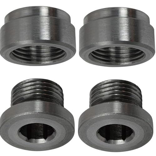 Bung para sensor O2 universal acero mild M18 miniatura 2