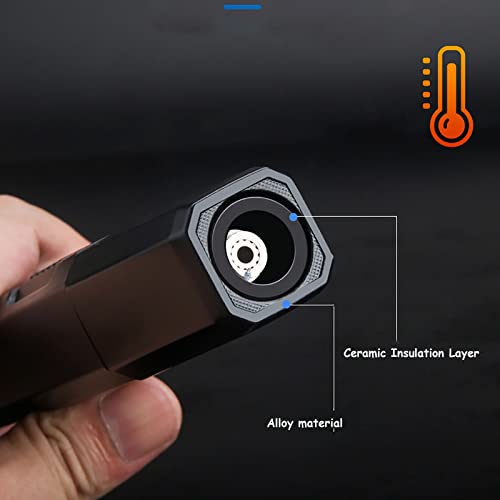 Briquet rechargeable pour camping et cheminée flamme torche