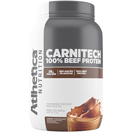 Carnitech 100% Beef Protein Evolution Series - 900g Chocolate - Atlhetica Nutrition, Athletica Nutri