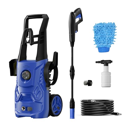 Pressure Washer, Patoolio Power Washers with Foam Cannon for Fences/Patios/Decks/Patios and Cars Powerwasher