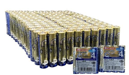 Amazon | アルカリ乾電池 単4形 4本パック×48セット(合計192本） 使用