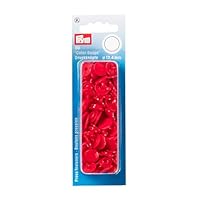 Prym PrymLove Flower Shape Non-Sew ColorSnaps 13.6mm Snap Fasteners By Love-Assorted Pack Of