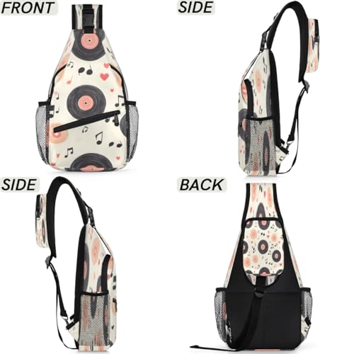 Bolso tipo sling unisex para viaje y senderismo miniatura 6