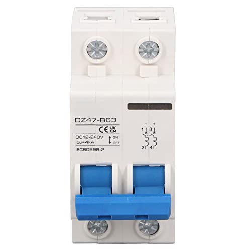 Interrupteur d'air DC12-240V à capacité de rupture 4KA et boîtier ignifuge