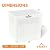 ZYJOYY 33 Gallon Resin Deck Box, Weatherproof Outdoor Storage Box for Patio, Garden and Yard, Lockable Waterproof Bin for Tools, Cushions, and Accessories, White