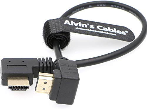 Alvin's Cables Z CAM E2 L Shape 2.0 HDMI Cable for Atomos Shinobi Ninja V Monitor Portkeys BM5 Monitor| Canon R6 90 Degrees up to Right Angle Down 30CM - Image 3