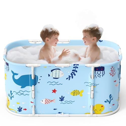 110 grandi vasche da bagno famiglia per adulti, vasca pieghevole
