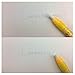 Cute Pencil Creative Stationery Retractable Rubber Stick Erasers for Kids, 4 PCS by ZXSWEET