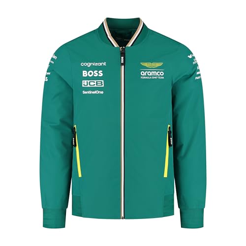 Aston Martin F1 2025 Team Blouson Bomber Vert - Taille: S