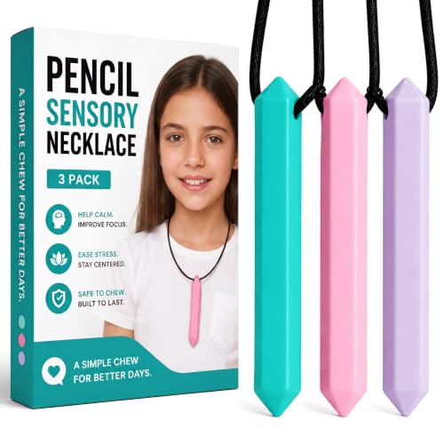 Discreet Chew Necklaces, 3-Pack