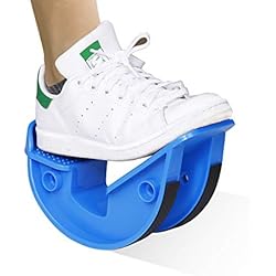 Patines Kangoo Jumps Foot Rocker Calf Profesional Camilla De Pantorrilla Pedal de Fitness Perfecto para la Tendinitis de Aquiles, Talón, Alivio del Dolor de Fascitis Plantar, Excelente para Atletas Fisioterapia (Azul)