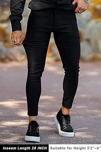 GINGTTO Mens Dress Pants Slim Fit Chino Pants for Men Formal2