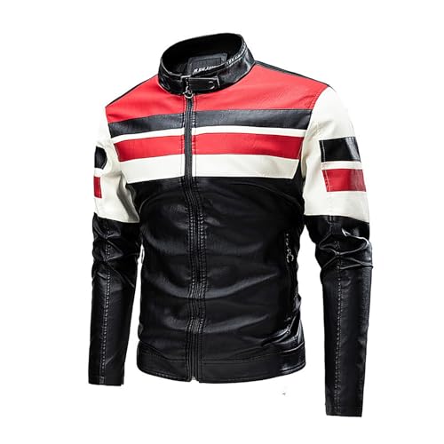 Chaqueta de motocicleta para hombre 2026, rosso, 3XL