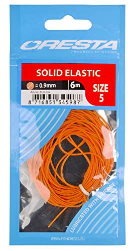 Cresta SOLID Elastic (Gummi) 0,90mm/ 6m Peach - Cresta Gummizug