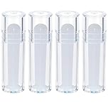 4PCS Hollow Hard Contact Lens Remover Tool Contact Lens Plunger Removal Insertion Soft Silicone Suction Cup only for Hard Lenses(OK/RGB Lens) Eye Contact Remover Applicator(not for Soft/Scleral Lens)