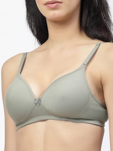 Image of Floret Women's Convertible-Straps T-Shirt Bra Lightly Padded & Non-Wired Medium Coverage Bra