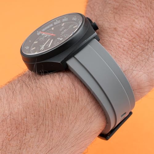 Image of StrapHabit Quick Release Rubber Watch Strap Band FKM 20mm 22mm 24mm