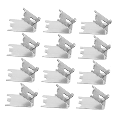 AUTSUPPL 12個厚 製 庫棚 え 耐久性 商用及び家用 庫 料棚対応 安定固定 簡 取