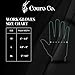 3-Pairs Goatskin Leather Work Gloves I Driver Gloves for Construction, Industrial, Truck Driving, Warehouse, Gardening (Medium)