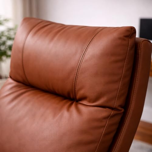 Image of Lakdi The Furniture Co Luxury Leatherette Director Office Chair with Plush Cushion, High Back Support, Ergonomic Design, Chrome Base and Smooth Castors, Free Assembly, 5 Year Warranty - 111012162