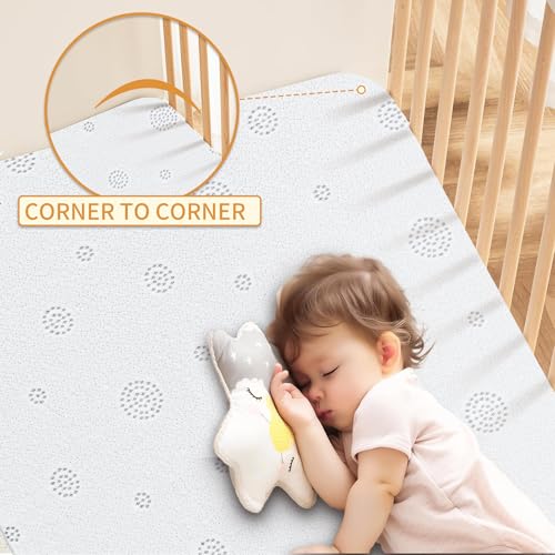 Image of Pack and Play Mattress, 38x26 Dual-Sided Thick Memory Foam Pack n Play Mattresses Pad, Baby Mattress for Pack and Play with Removable Breathable Cover