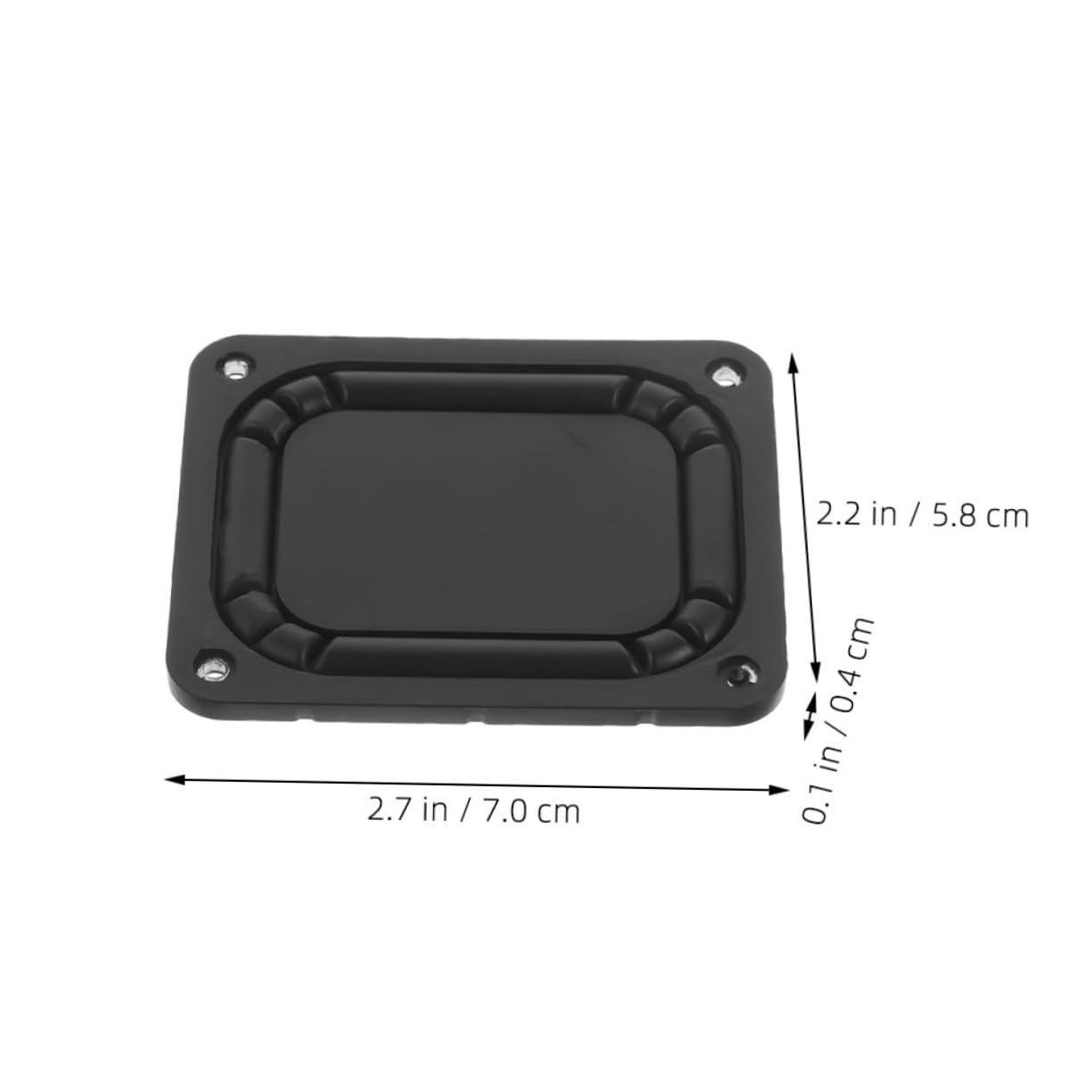 SOLUSTRE Car Speaker Diaphragm Replacement 2pcs Passive Subwoofer Diaphragm Plate Vibration Membrane for Enhanced Bass