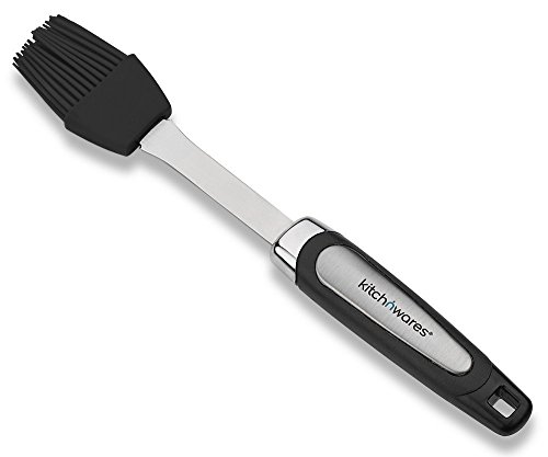 Kitch N' Wares Silicone Pastry, Basting and Baking Brush - Heat Resistant 9 Inch Brush for Cooking, Baking, Turkey, BBQ Basting - Baking, Dessert Utensils Tools and Accessories for Home, Restaurant Kitch N' Wares Silicone Pastry, Basting and Baking Brush - Heat Resistant 9 Inch Brush for Cooking, Baking, Turkey, BBQ Basting - Baking, Dessert Utensils Tools and Accessories for Home, Restaurant