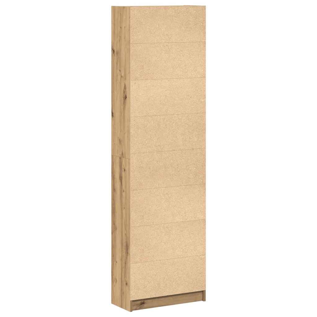 Refined Armario Roble Artesanal 55 x 25 x 189 cm Madera de ingeniería